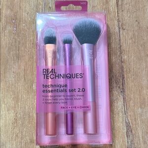 Real Techniques Pink and Purple Brush Trio